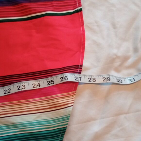 Lucky & Blessed 3XL L/S Snap Up Shirt Colorful Strip Color Way NWT Western - Picture 7 of 8